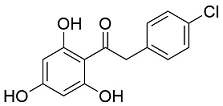 2(4’-Chlorophenyl)-2’, 4’, 6’-trihydroxyacetophenone