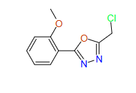 2-(Chloromethyl)-5-(2-methoxyphenyl)-1,3,4-oxadiazole