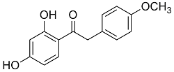 2’, 4’-Dihydroxy-2(4-methoxyphenyl) acetophenone (Ononetin)
