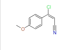 (Z)-3-Chloro-3-(4-methoxyphenyl)acrylonitrile