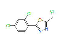2-(Chloromethyl)-5-(2,4-dichlorophenyl)-1,3,4-oxadiazole