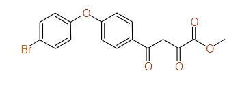 Methyl 4-(4-(4-bromophenoxy)phenyl)-2,4-dioxobutanoate, 96%