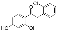 2(2’-Chlorophenyl)-2’, 4’-dihydroxyacetophenone