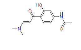 N-​[4-​[3-​(dimethylamino)​-​1-​oxo-​2-​propen-​1-​yl]​-​3-​hydroxyphenyl]​-Acetamide