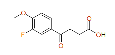 3-Fluoro-4-methoxy-γ-oxobenzenebutanoic acid
