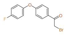 2-Bromo-1-[4-(4-fluorophenoxy)phenyl]ethanone