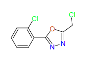 2-(Chloromethyl)-5-(2-chlorophenyl)-1,3,4-oxadiazole