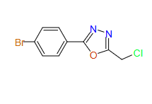 2-(4-Bromophenyl)-5-(chloromethyl)-1,3,4-oxadiazole