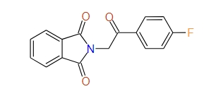 2-[2-(4-Fluorophenyl)-2-oxoethyl]isoindole-1,3-dione, 97%