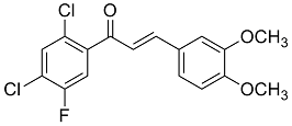 2',4'-Dichloro-3,4-dimethoxy-5'-fluorochalcone