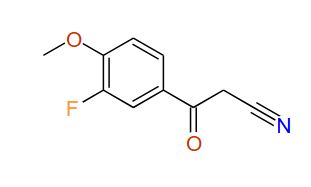 3-Fluoro-4-methoxy-β-oxobenzenepropanenitrile