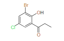 1-(3-Bromo-5-chloro-2-hydroxyphenyl)-1-propanone