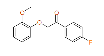 1-(4-Fluorophenyl)-2-(2-methoxyphenoxy)-ethanone