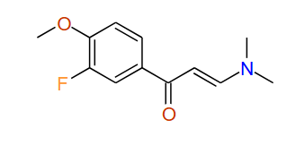 (2E)-3-(Dimethylamino)-1-(3-fluoro-4-methoxyphenyl)-2-propen-1-one
