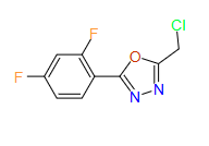 2-​(Chloromethyl)​-​5-​(2,​4-​difluorophenyl)​-1,​3,​4-​Oxadiazole