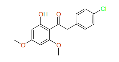 2-(4-Chlorophenyl)-1-(2-hydroxy-4,6-dimethoxyphenyl)ethanone, 97%