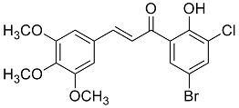 5'-Bromo-3'-chloro-2'-hydroxy-3,4,5-trimethoxy-chalcone