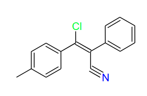 Benzeneacetonitrile, a-[chloro(4-methylphenyl)methylene]-, 96%