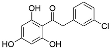 2(3’-Chlorophenyl)-2’, 4’, 6’-trihydroxyacetophenone