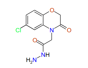 2-(6-Chloro-2,3-dihydro-3-oxobenzo[b][1,4]oxazin-4-yl)acetohydrazide