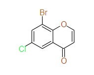8-Bromo-6-chloro-4H-1-benzopyran-4-one, 97%