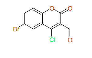 6-Bromo-4-chloro-2-oxo-2H-chromene-3-carbaldehyde, 97%