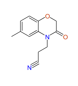 3-(2,3-Dihydro-6-methyl-3-oxobenzo[b][1,4]oxazin-4-yl)propanenitrile