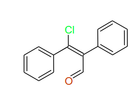 Benzeneacetaldehyde, a-(chlorophenylmethylene)-, 95%