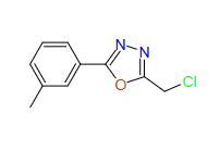 2-(Chloromethyl)-5-(3-methylphenyl)-1,3,4-oxadiazole