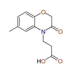 3-(2,3-Dihydro-6-methyl-3-oxobenzo[b][1,4]oxazin-4-yl)propanoic acid