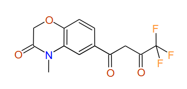 1-(3,4-Dihydro-4-methyl-3-oxo-2H-1,4-benzoxazin-6-yl)-4,4,4-trifluoro-1,3-butanedione, 96%