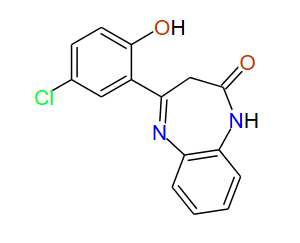 (E)-4-(5-Chloro-2-hydroxyphenyl)-1H-benzo[b][1,4]diazepin-2(3H)-one
