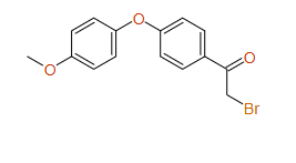 2-Bromo-1-[4-(4-methoxyphenoxy)phenyl]ethanone