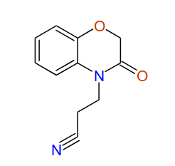 3-(2,3-Dihydro-3-oxobenzo[b][1,4]oxazin-4-yl)propanenitrile