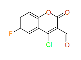 4-Chloro-6-fluoro-2-oxo-2H-chromene-3-carbaldehyde